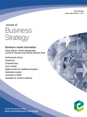 cover image of Journal of Business Strategy, Volume 38, Number 2